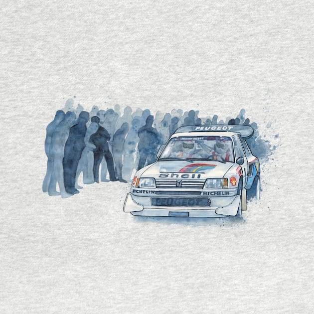 Rally Group B - Peugeot 205 by dareba